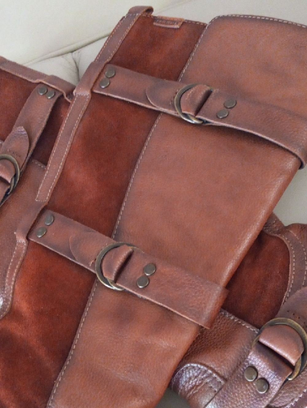 PIKOLINOS Chestnut Brown Leather Mid-Calf Riding Boots Size 39 - Picture 3 of 13